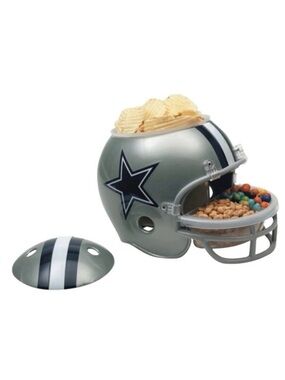 Dallas Cowboys Football Snack Helmet LIKE NEW Rare Find! 💙🏈
